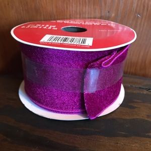 2 - Wired velvet ribbon